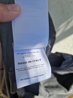 OFF WHITE - unisex tričko - 9