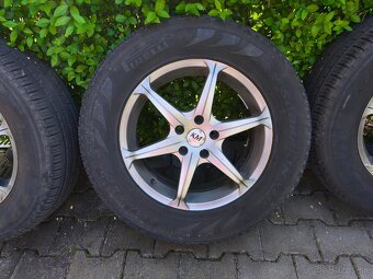 5x114.3 R17 Sada diskov SUV Celoročné pneu - 9