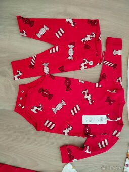 Vianočné šaty a súpravy/ body - 9