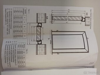 Skrytá zárubňa 60 ľavá hliníková - 9