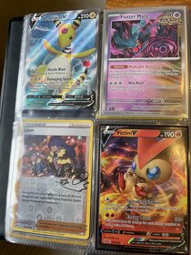 Pokémon karty zbierka - 1000+ ks balík s albumom s hitmi - 9