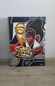 Obraz maľba  rozmer 50 x70 cm - 9