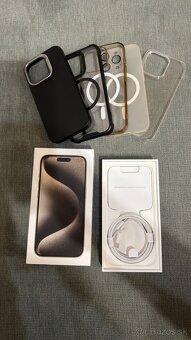 iPhone 15 pro 128gb Natural Titanium - 9