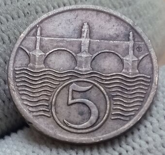 Československé meď.5 haliere. - 9