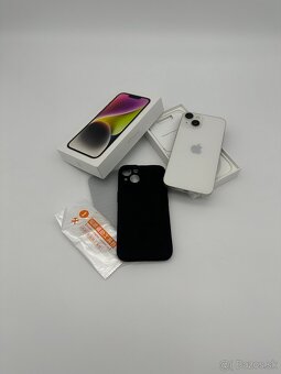 iPhone 14 128GB Starlight KOMPLET (100% Batéria) + DARČEK - 9