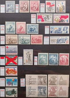 Známky ČSR – 1 - 9