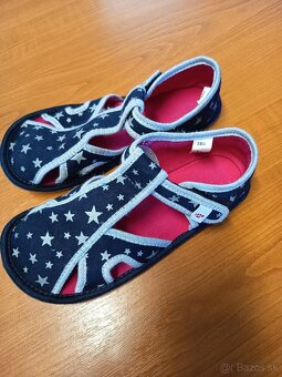 Barefoot papučky EF386 Stars - 32 - 9