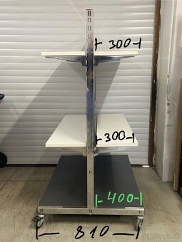 Regál polica obojstranná - 9