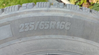 MERCEDES SPRINTER / VW CRAFTER zimné obutie 235/65 R16C - 9