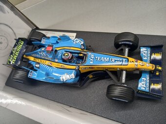 VÝMĚNA / PRODEJ F1 RENAULT R25 2005 ALONSO HOTWHEELS 1:18 - 9