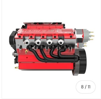 Toyan V8 FS-V800 – modelársky motor - 9