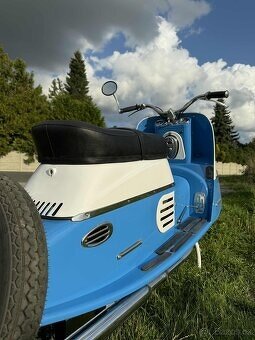 Veterán Motocykl ČZ 175 typ 501 - po renovaci - TOP STAV - 9