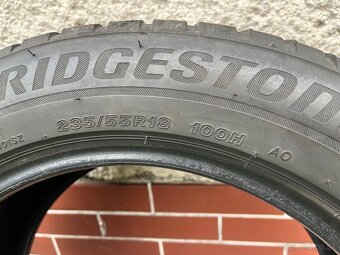 235/55 r18 Bridgestone 2x zimné pneu. - 9