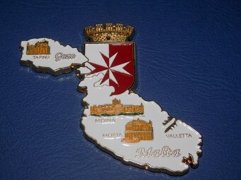 Kovové magnetky MALTA - 9