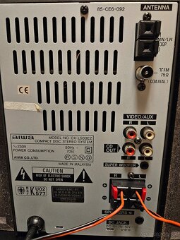 Predám HiFi vežu Aiwa - 9