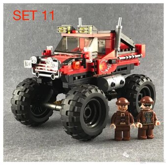 Mix postavičiek - typ lego - nové, nehrané - 9