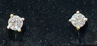 Diamantové náušnice 0,52ct - 9