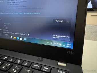 Lenovo X280 i3/8GB/256GB SSD | 12,5” HD | Win11 - 9