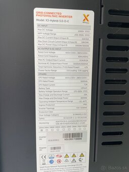 Ponúkam na predaj menič SOLAX 6KVk-WIFI modulom. - 9