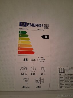 Pračka LG TURBO 1-9Kg Tr., A+++ - 9