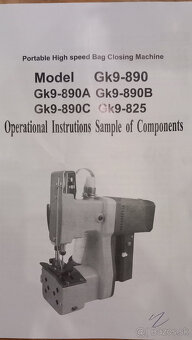 šijacia mašina na vrecia - Ruigong GK9-890 - 9