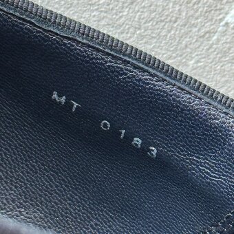 Originál LOUIS VUITTON pánske modré navy topánky loafers - 9