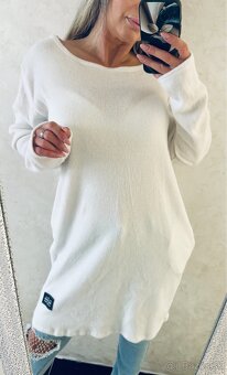 Damske talianske šaty/tunika white - 9