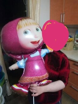Nové balóny Máša 84cm a medveď 65cm - AŽ 15/16/17 kusov - 9