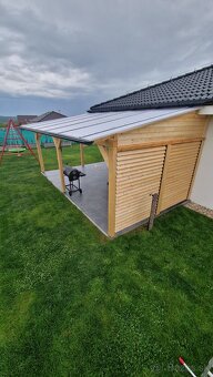 Pristrešok, altánok, pergola - 9