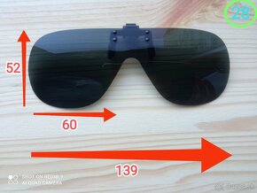 klipy na dioptrické okuliare UV 400 filter ďalšie - 9