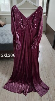 Dlhé spoločenské šaty 2Xl/3Xl - 9