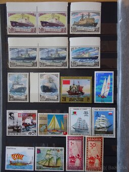 Pekná zbierka známok DOPRAVA - 9