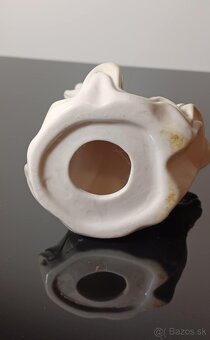 Porcelánová stará soška dáma - 9