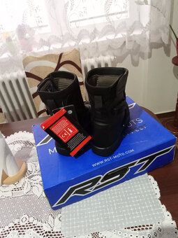 moto čižmy kenny vel.44,forma vel.45,rst vel.42 - 9