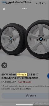 🔧 Zimná sada kolies disky+pneu BMW E89 – 17” + Pirelli - 9