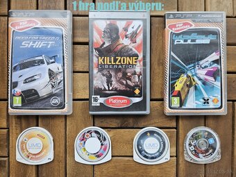 Sony PSP 1004 clear 64 GB | IPS displej | PS Vita joystick - 9