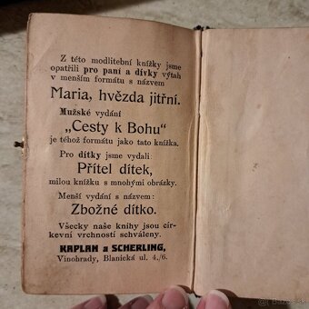 Modlitebná knižka 1910 - 9