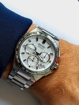 Predám Seiko Astron titanium GPS SSH067j1 - 9