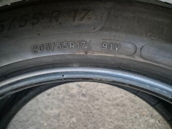 205/55 r18 letné 4 ks MICHELIN dezén 7,2 - 5,5 mm DOT2021 - 9