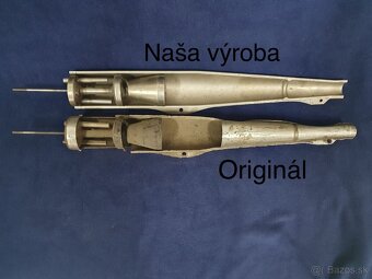 NOVÝ Výfuk JAWA Pionier 20-21 dutnik trojdielny - 9