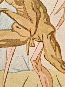 SALVADOR DALI - Obyvatelia Prata (Božská komédia - Dante) (B - 9