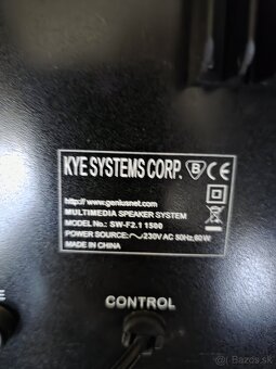 Reproduktory k pocitacu Genius plne funkcne. - 9