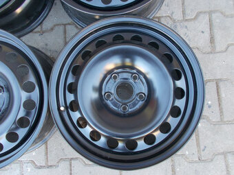 Plechové disky VW Škoda R17 5x112 4ks nové - 9