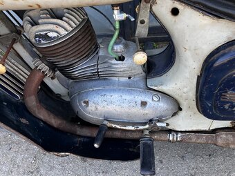 Jawa 250 typ 353 - kývačka-r.v. 1958-tzv.NORMANDIE - 9