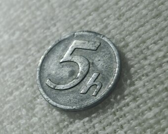 5 halier 1942 slovenský štát R - 9