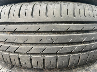 PREDÁM sadu 16" ALU disky Ford + letné pneumatiky NOKIAN - 9