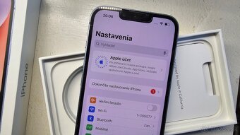 Apple iPhone 14 modrý 128GB - TOP stav, aj vymením - 9