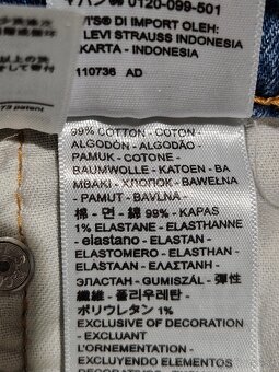 Pánské džíny Levi's 569 W36/L34=48/115cm p269 - 9