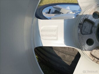 Alu disky 16" 5x 112 + letné pneu Continental - 9