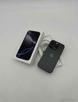 iPhone 16 Pro 128GB Black Titanium (100% Batéria) + ZÁRUKA - 9